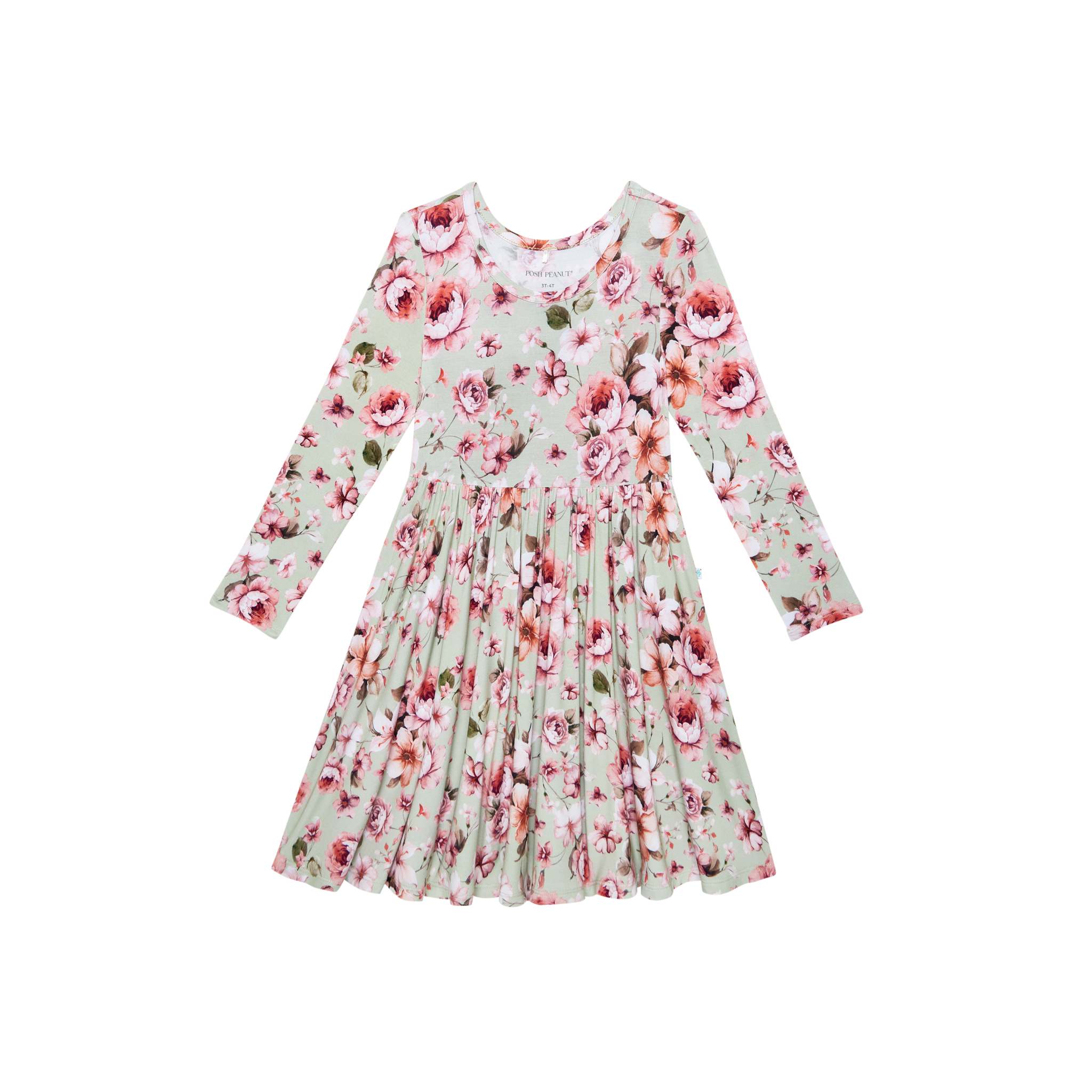 Millicent Long Sleeve Basic Twirl Dress Caldwell Gifts Millicent Long Sleeve Basic Twirl Dress Caldwell Gifts