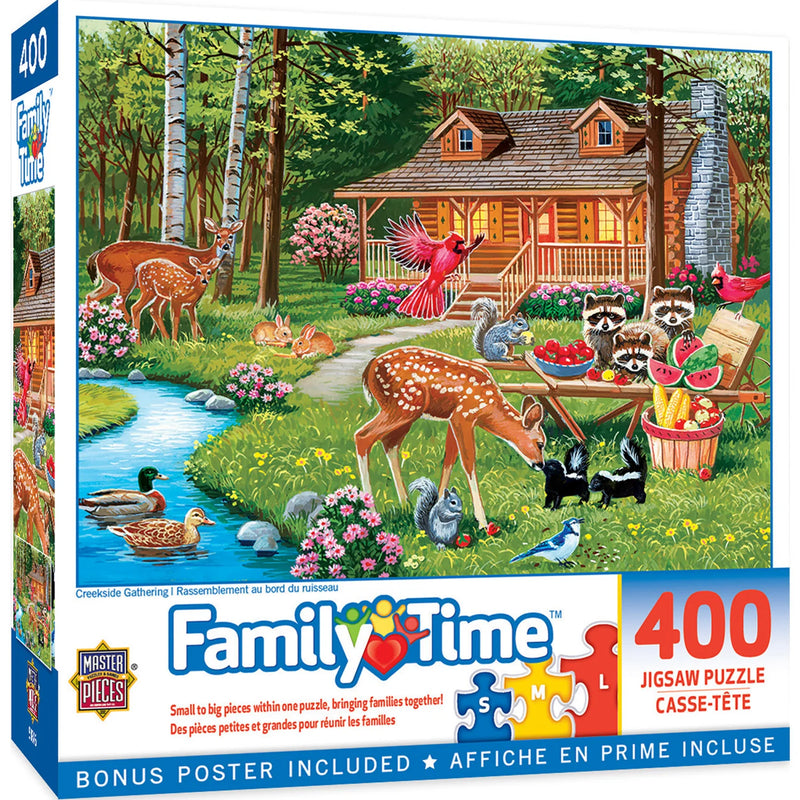 Creekside Gathering 400 pc Puzzle