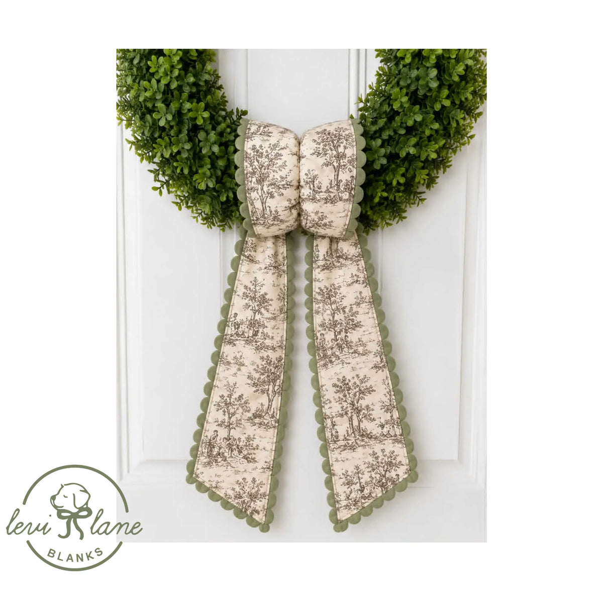 Fall Bow Wreath Sash