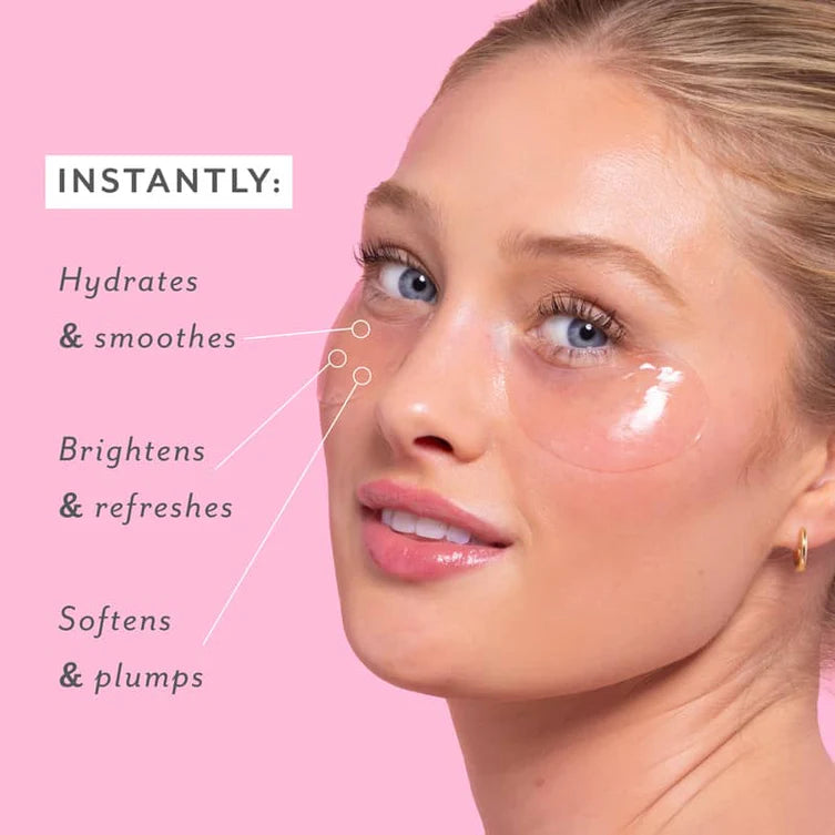 Rosé Hydrating Under Eye Masks-5 Pair