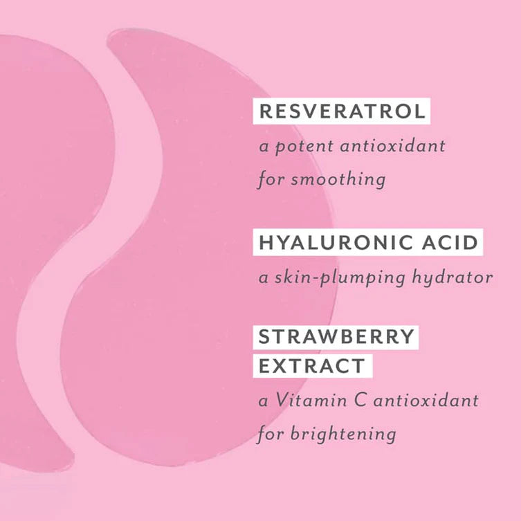 Rosé Hydrating Under Eye Mask-Single Pack