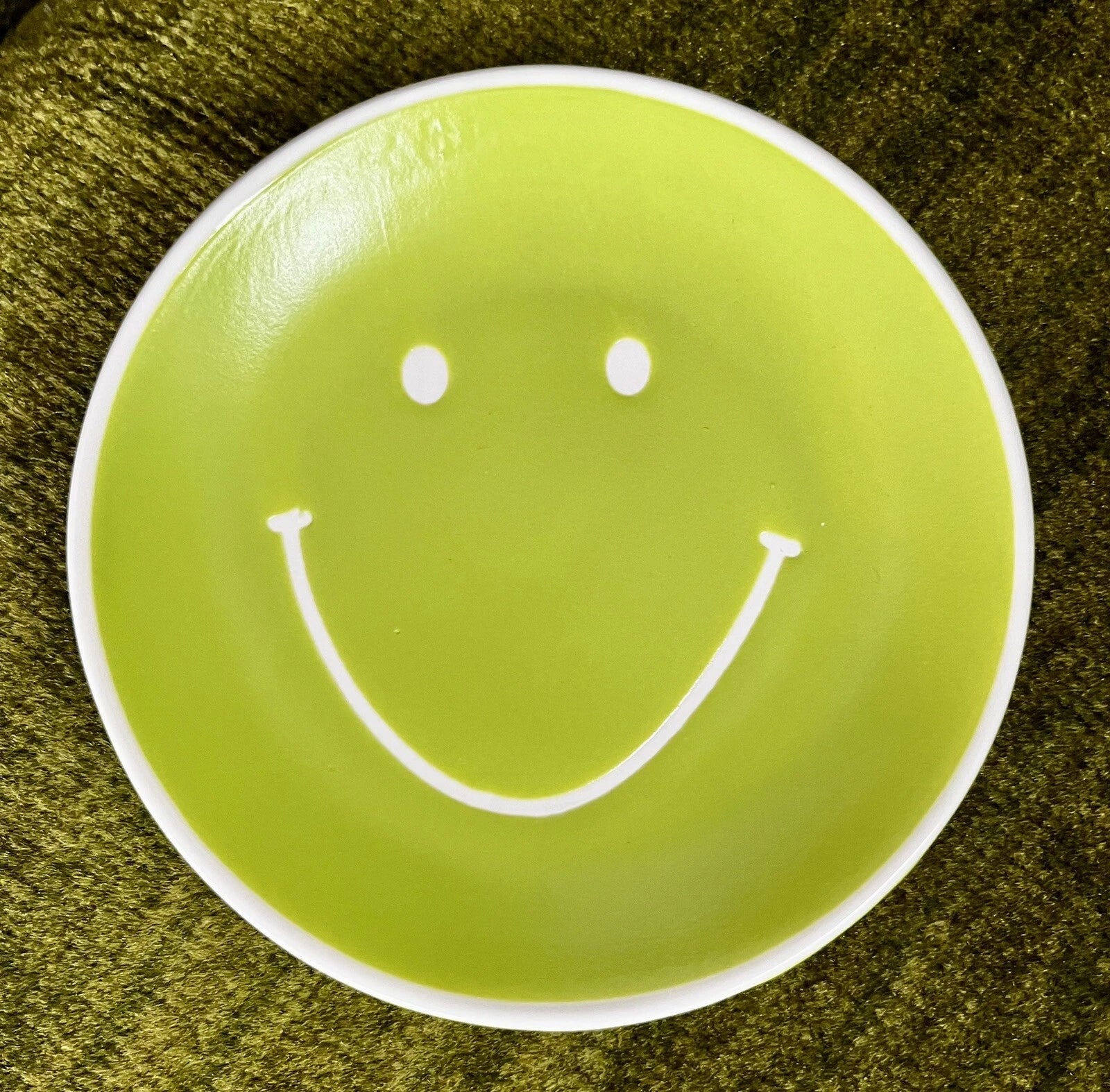Assorted 4" Smiley Face Trinket Dish