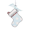 Baby's 1st Christmas Stocking  Flat Ornament