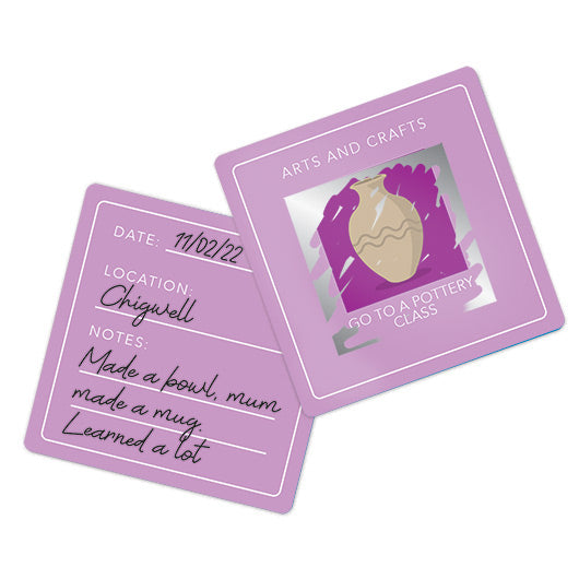 Things To Do With Mom Bucket List Scratch Cards