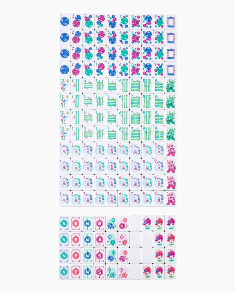 Oh My Mahjong Tile Set - Seabreeze