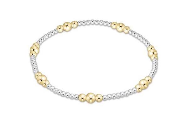 Purpose Gold 6mm Bead Bracelet- Mixed Metal