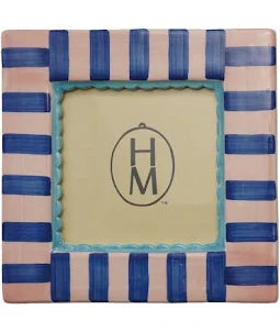 Stoneware Picture Frame 5-3/4" Square