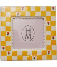 Stoneware Picture Frame 5-3/4" Square