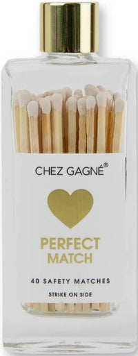 Chez Gagne- Matches in Glass Bottle