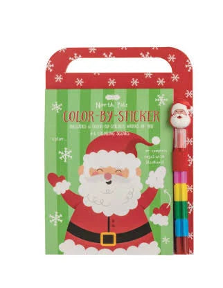 Christmas Color By Sticker Book - North Pole