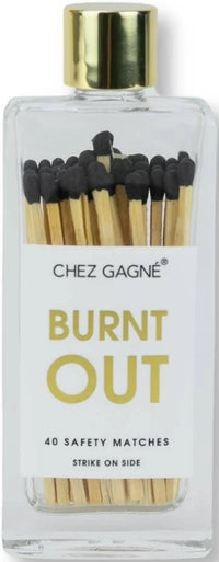 Chez Gagne- Matches in Glass Bottle