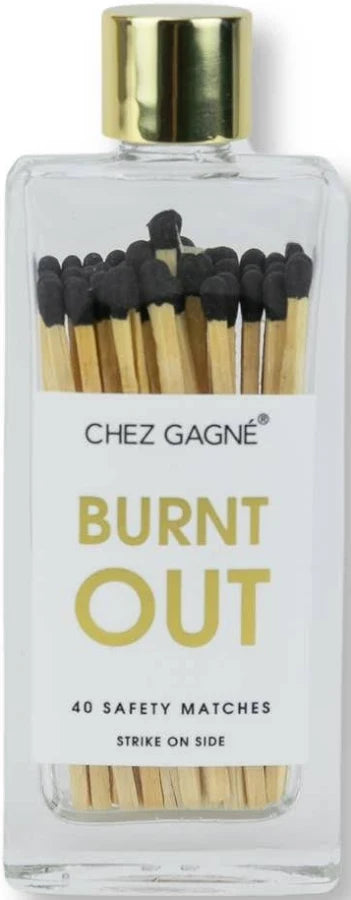 Chez Gagne- Matches in Glass Bottle