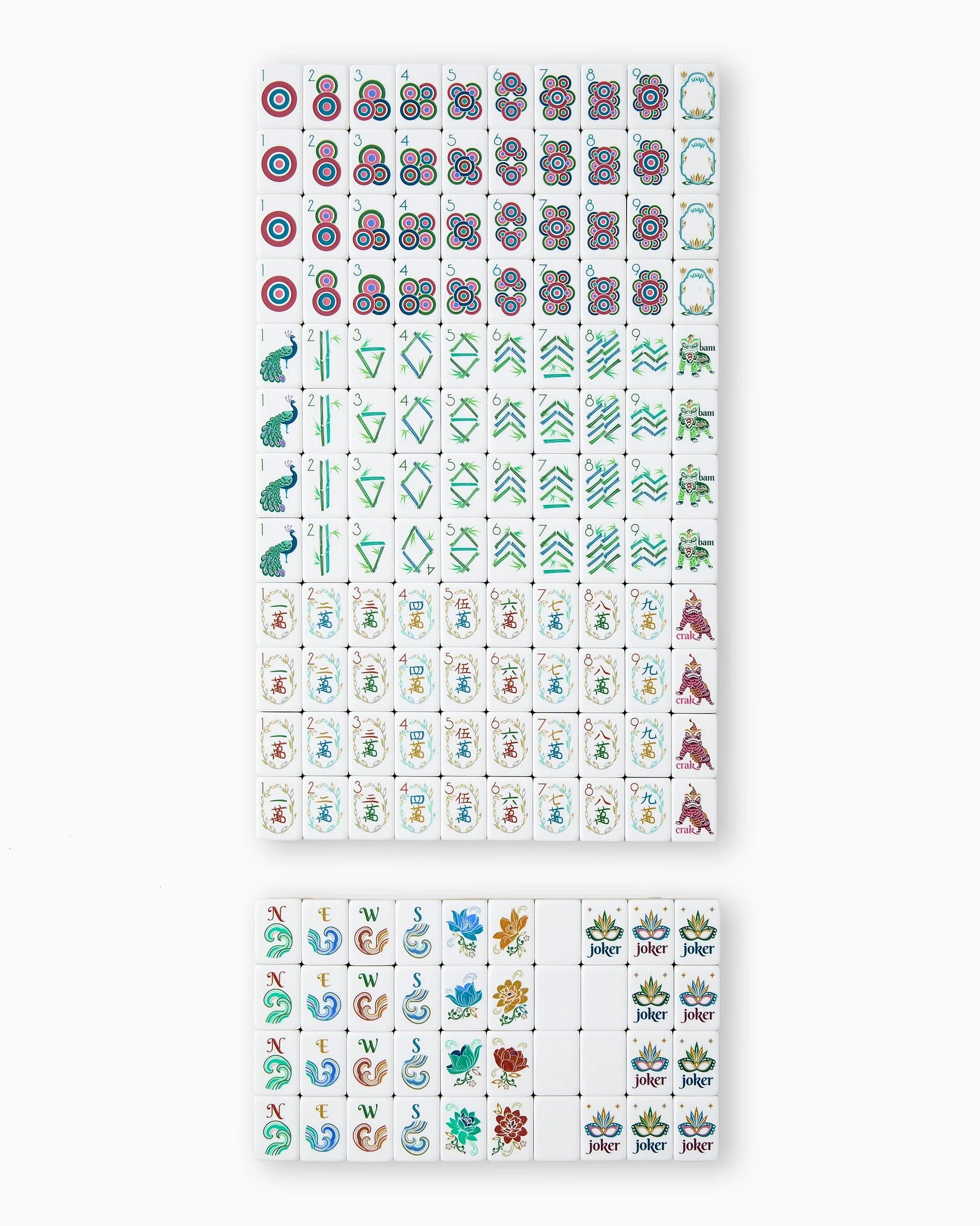 Oh My Mahjong Tile Set - Sierra