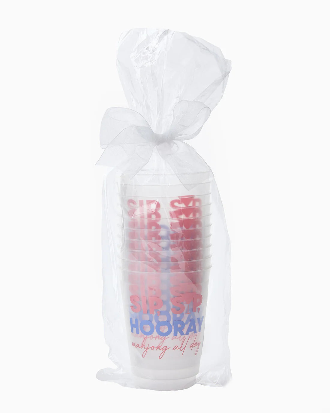 Mahjong Frosted Cups