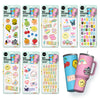 H20 Flask Vinyl Waterproof Sticker Sheets