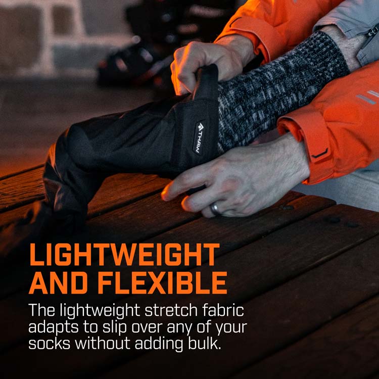 Thaw Rechargeable Heated Sock Covers-Large