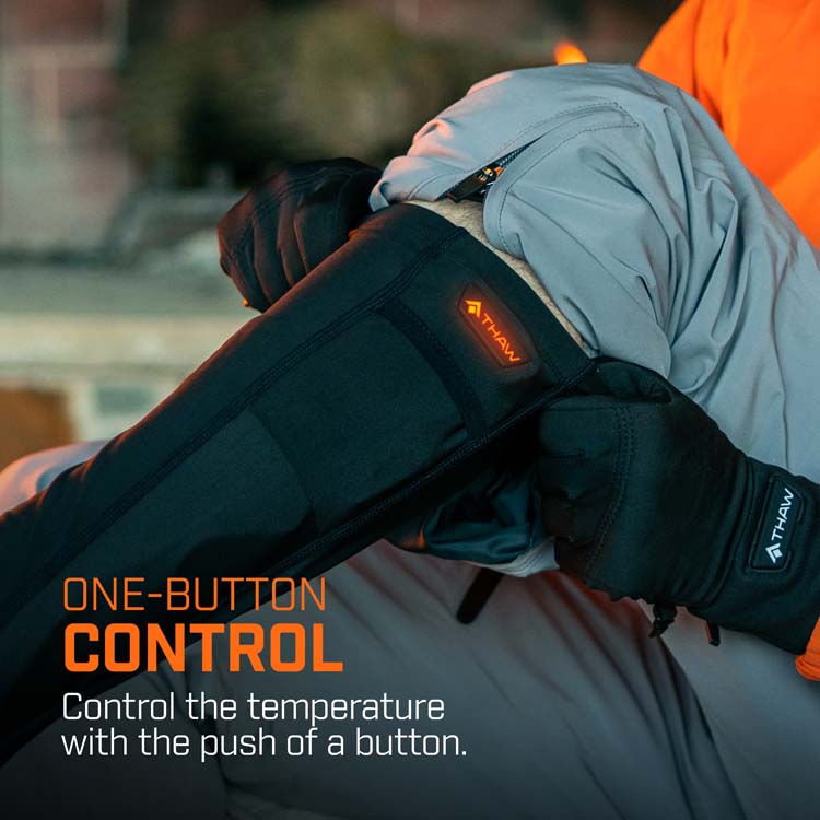 Thaw Rechargeable Heated Sock Covers-Large