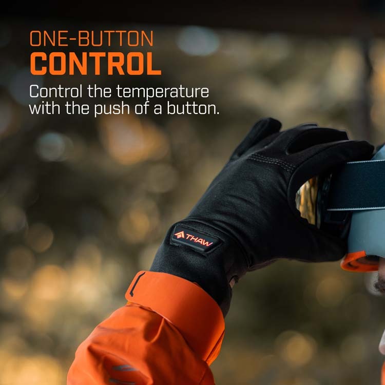 Thaw Rechargeable Heated Glove Liners- Large