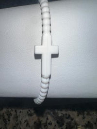 Silicone Cross Bracelet