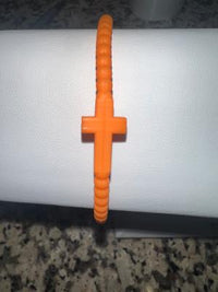 Silicone Cross Bracelet