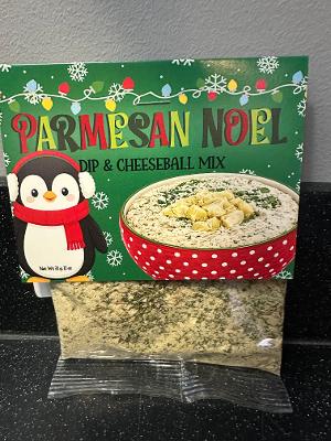 Parmesan Noel Dip And Cheese ball Mix