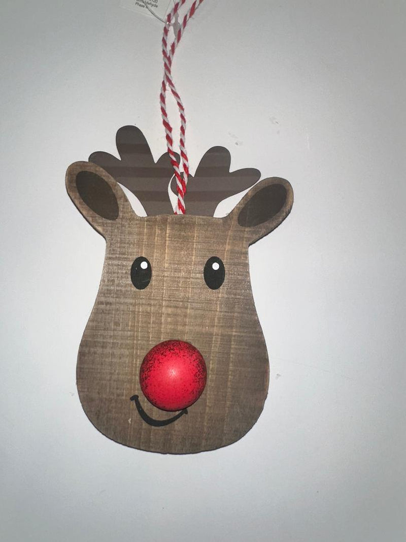 Wood Character Ornaments