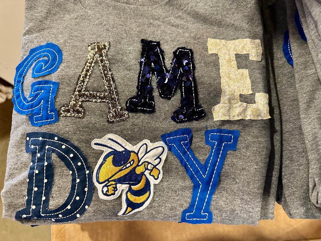 Jackets Game Day Spirit Applique Tee