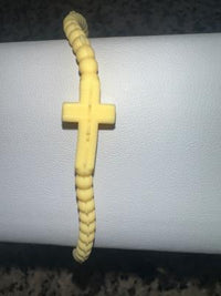 Silicone Cross Bracelet