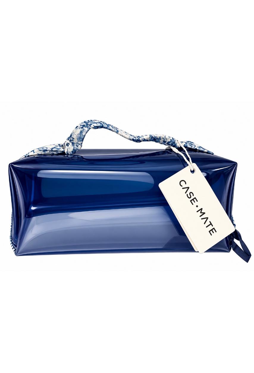 Jelly Cosmetic Bag-Something Navy Twilly