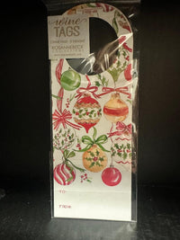Christmas Tree Wine & Ornament Wine Tag
