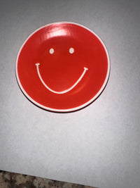 Assorted 4" Smiley Face Trinket Dish
