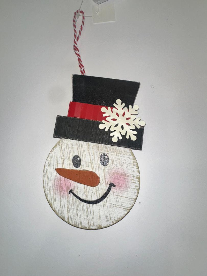 Wood Character Ornaments