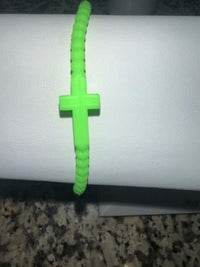Silicone Cross Bracelet