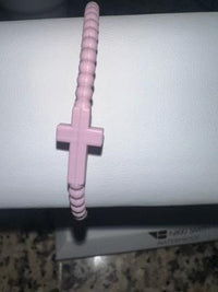 Silicone Cross Bracelet