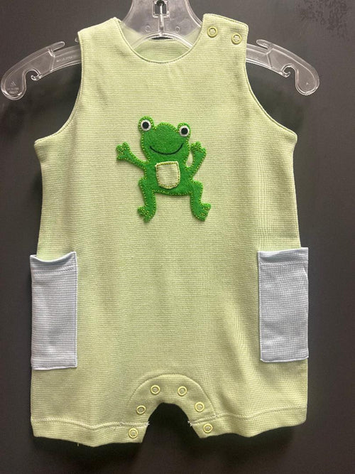 Frog Sunsuit With Pockets