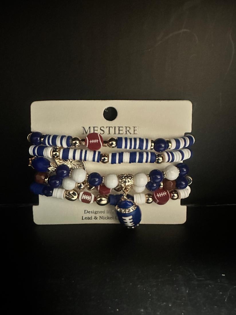 Gameday Football Bracelet