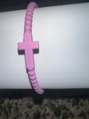 Silicone Cross Bracelet