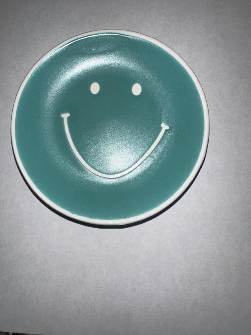 Assorted 4" Smiley Face Trinket Dish
