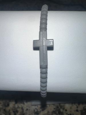 Silicone Cross Bracelet