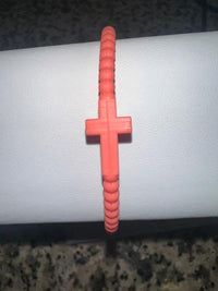 Silicone Cross Bracelet