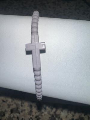 Silicone Cross Bracelet