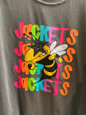 Jackets Neon Mascot Tee