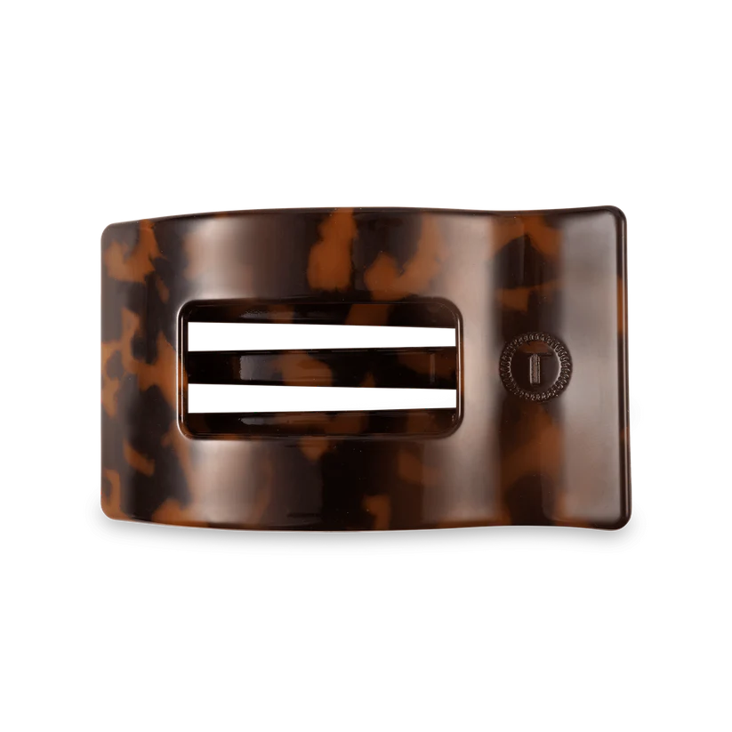 Medium Flat Rectangle Teletie Clips