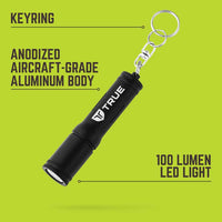 True Tiny Torch Flashlight-Keyring