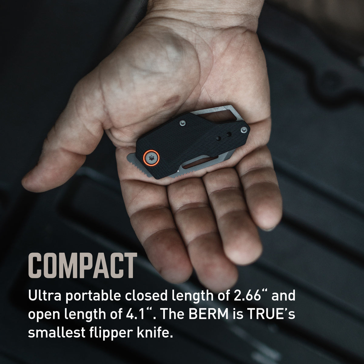 True Berm Keychain Flipper