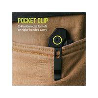 TRUE Smartknife WR 2.5 Inch Black Sheepsfoot Blade 8-In-1 Multi-Tool