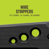 TRUE Smartknife WR 2.5 Inch Black Sheepsfoot Blade 8-In-1 Multi-Tool