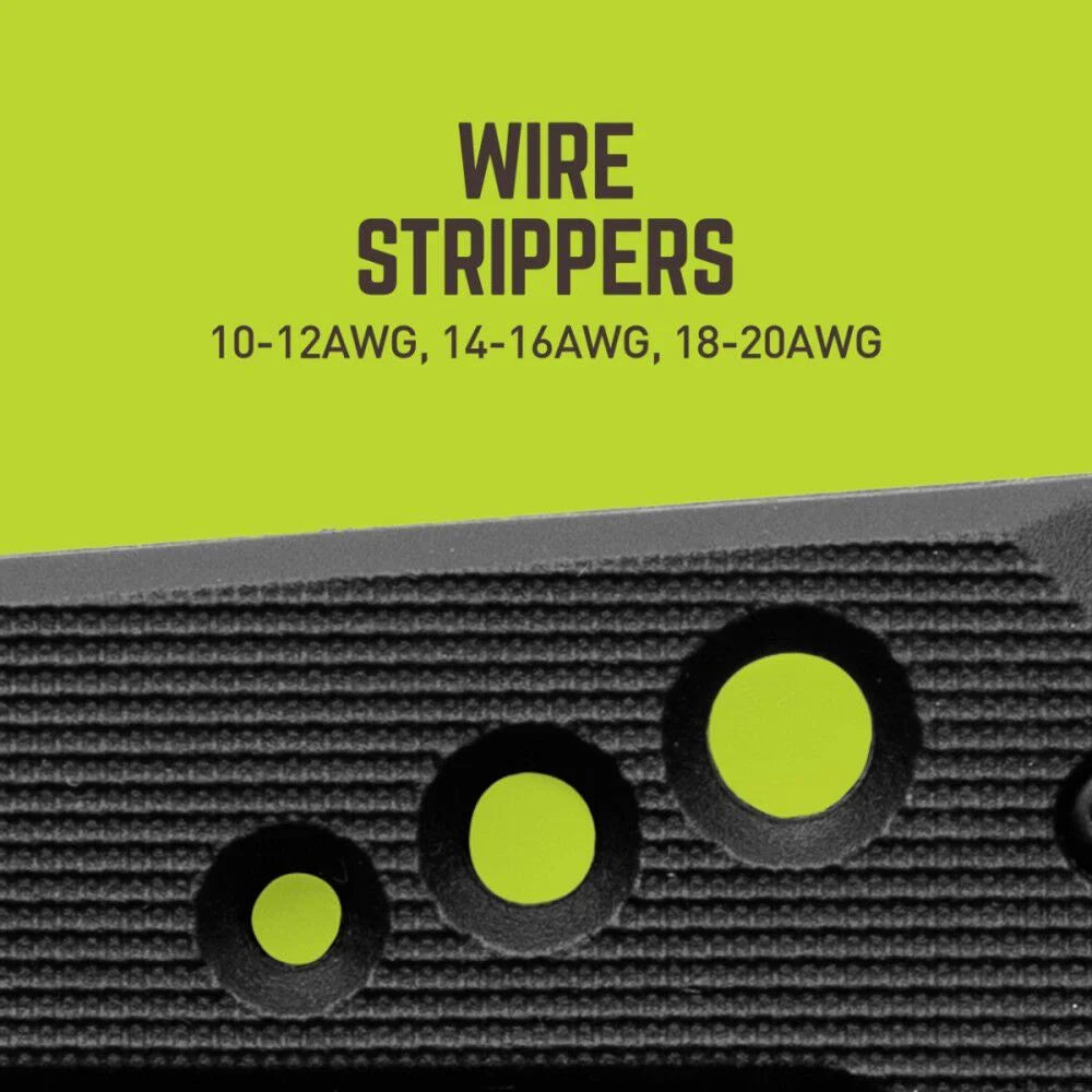 TRUE Smartknife WR 2.5 Inch Black Sheepsfoot Blade 8-In-1 Multi-Tool