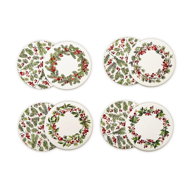 Merry Berry 24 pack Paper Coasters