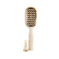 Detangler Hair Brush for All Hair Types-Tan
